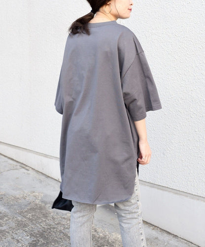 【WEB限定】サイドスリットビッグTEE