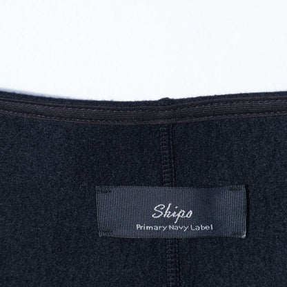 SHIPS Primary Navy Label:〈手洗い可能〉ウール ジャージー Vネック プルオーバー