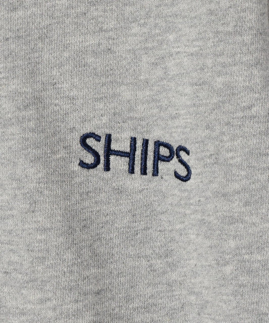SHIPS KIDS:ロゴ フード ジップ パーカー(145〜160cm)