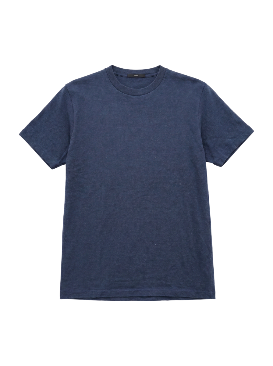 SHIPS: リサイクルコットン ソリッド Tシャツ