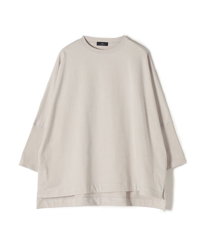 Primary NavyLabel:スビンコットンワイドジャージークルーネック