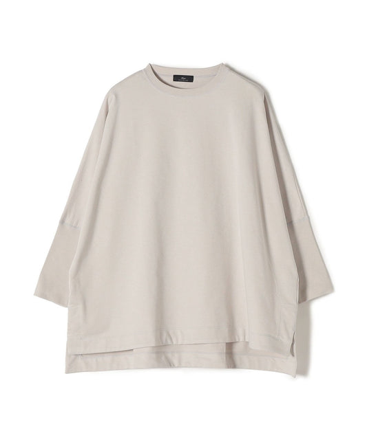 Primary NavyLabel:スビンコットンワイドジャージークルーネック