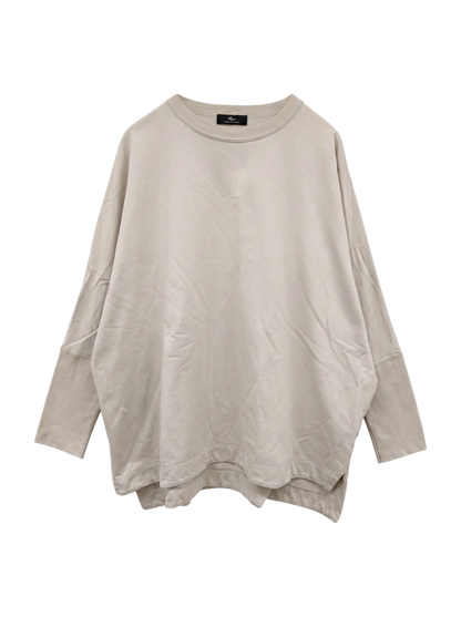 Primary NavyLabel:スビンコットンワイドジャージークルーネック