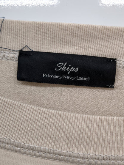 Primary NavyLabel:スビンコットンワイドジャージークルーネック