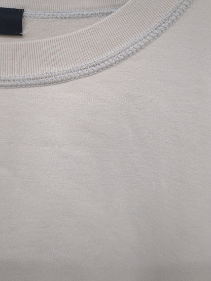 Primary NavyLabel:スビンコットンワイドジャージークルーネック