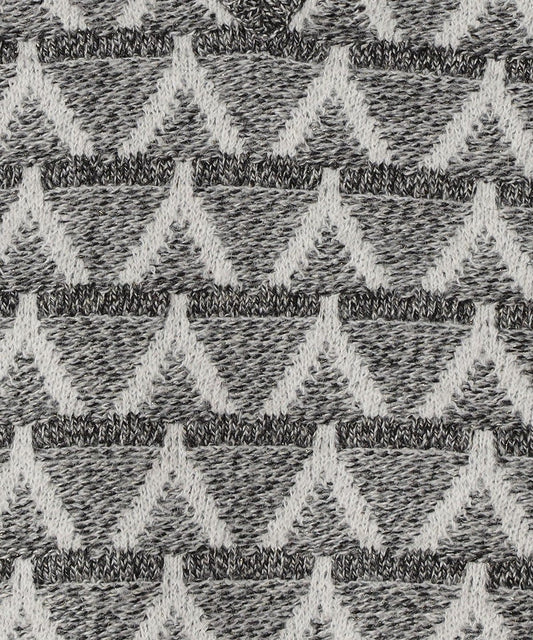 0 x ones:〈手洗い可能〉ジグザグダブルジャカードベスト