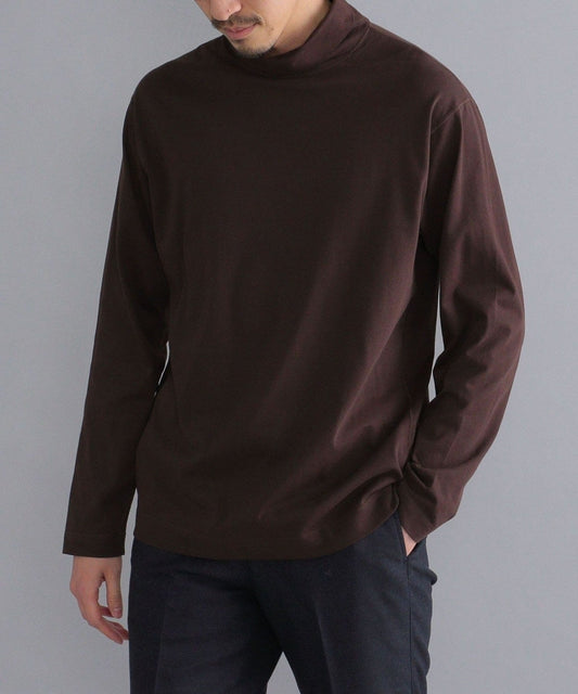 SHIPS: タートルネック ロングスリーブ Tシャツ