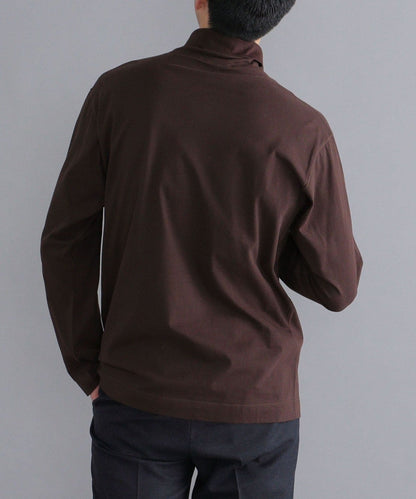 SHIPS: タートルネック ロングスリーブ Tシャツ
