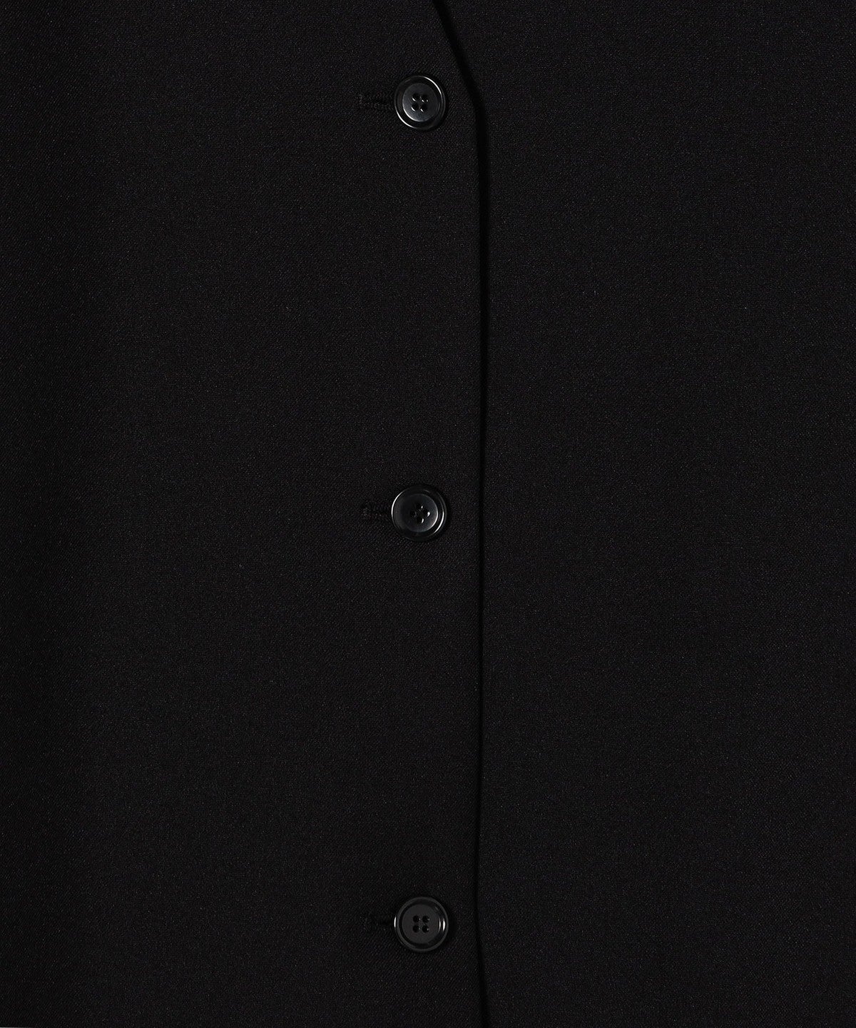 SHIPS any:〈ウォッシャブル〉ノーカラー ジレ