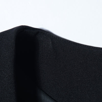 SHIPS any:〈ウォッシャブル〉ノーカラー ジレ