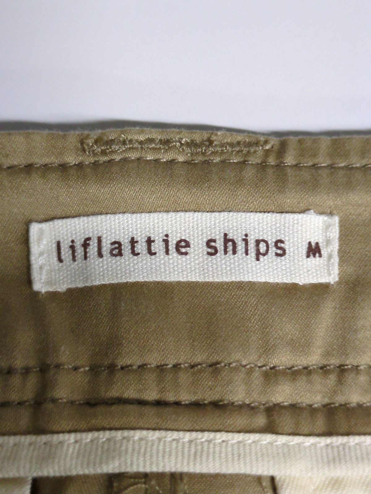 liflattie ships:サテンストレートカーゴパンツ