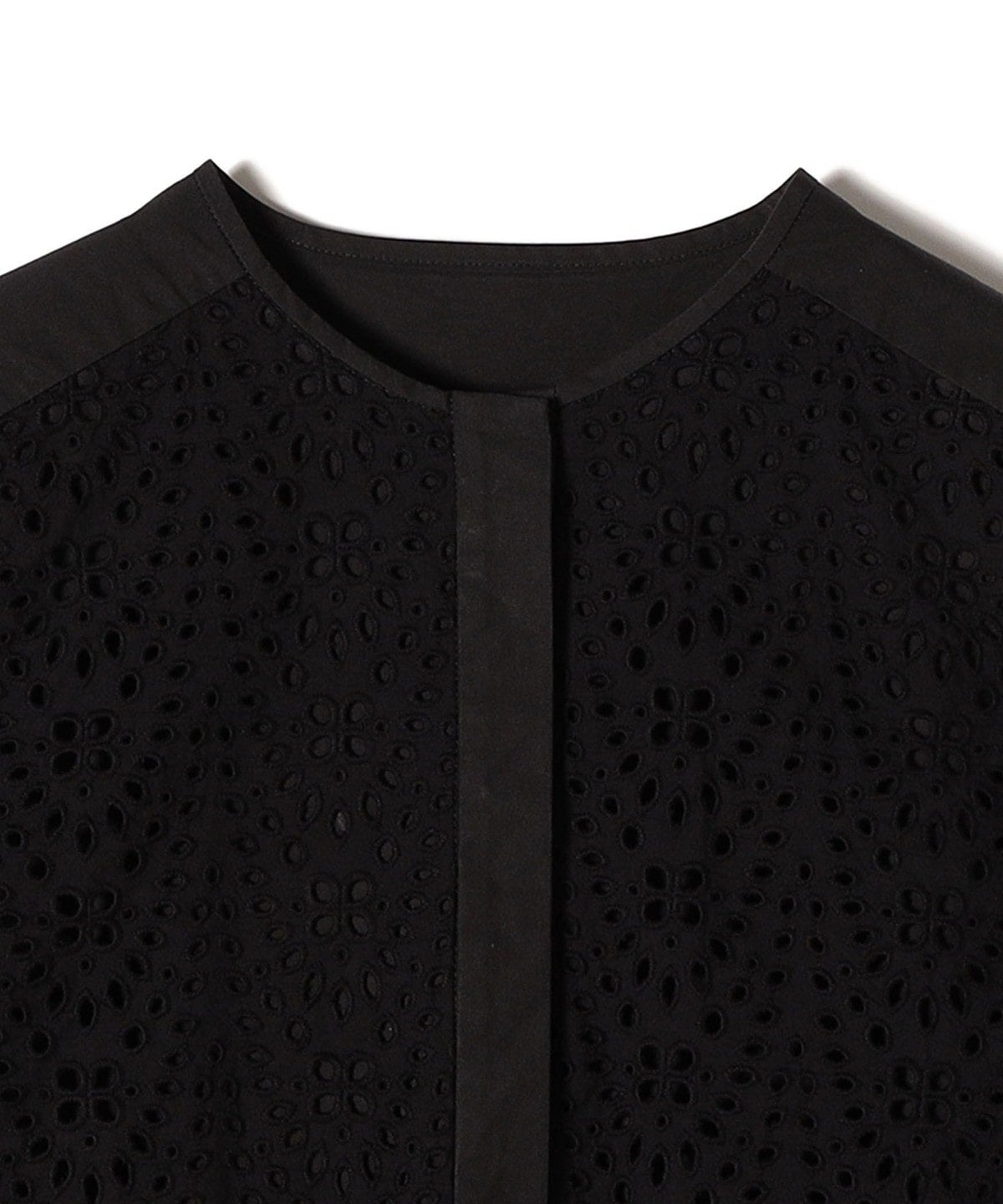 Primary Navy Label:コンビレースノースリーブブラウス