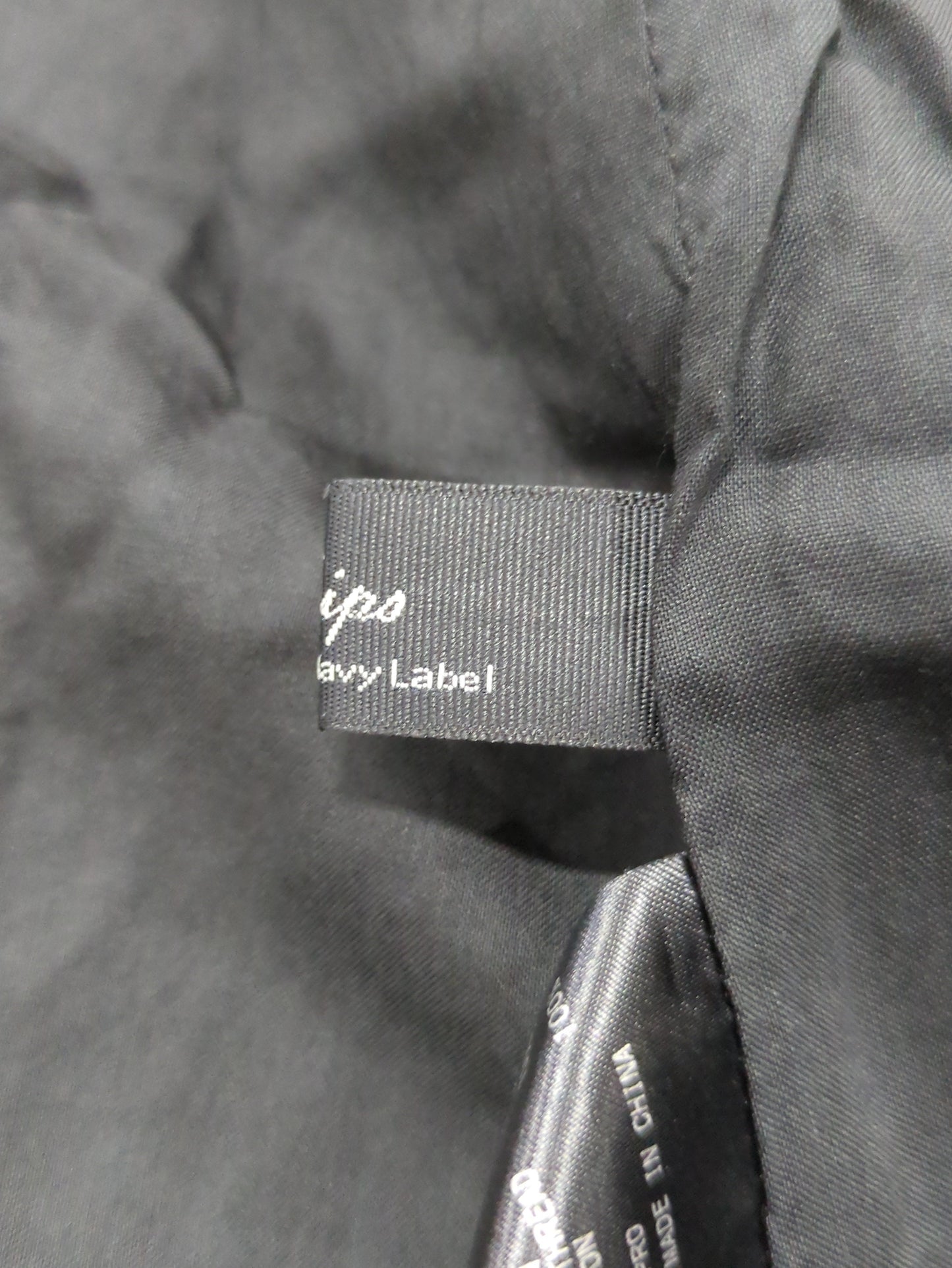 Primary Navy Label:コンビレースノースリーブブラウス