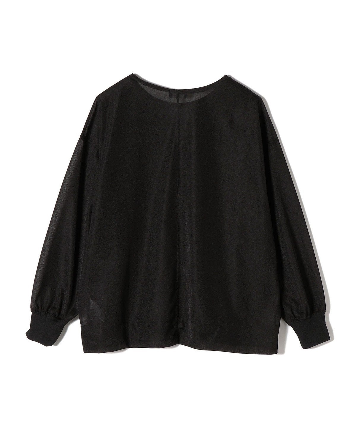 〈手洗い可能〉トリコットオーガンジーシアーTEE