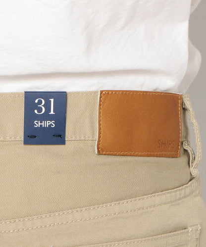 SHIPS: オイカワデニム縫製 セルビッチ ストレッチ 5ポケット パンツ