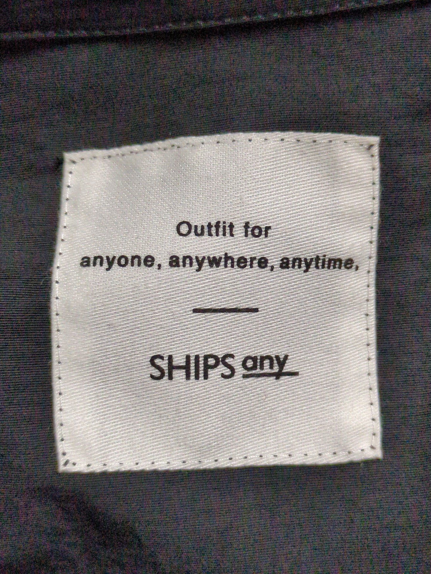 SHIPS any:〈洗濯機可能〉スタンドカラー ナイロン モンスター ブルゾン