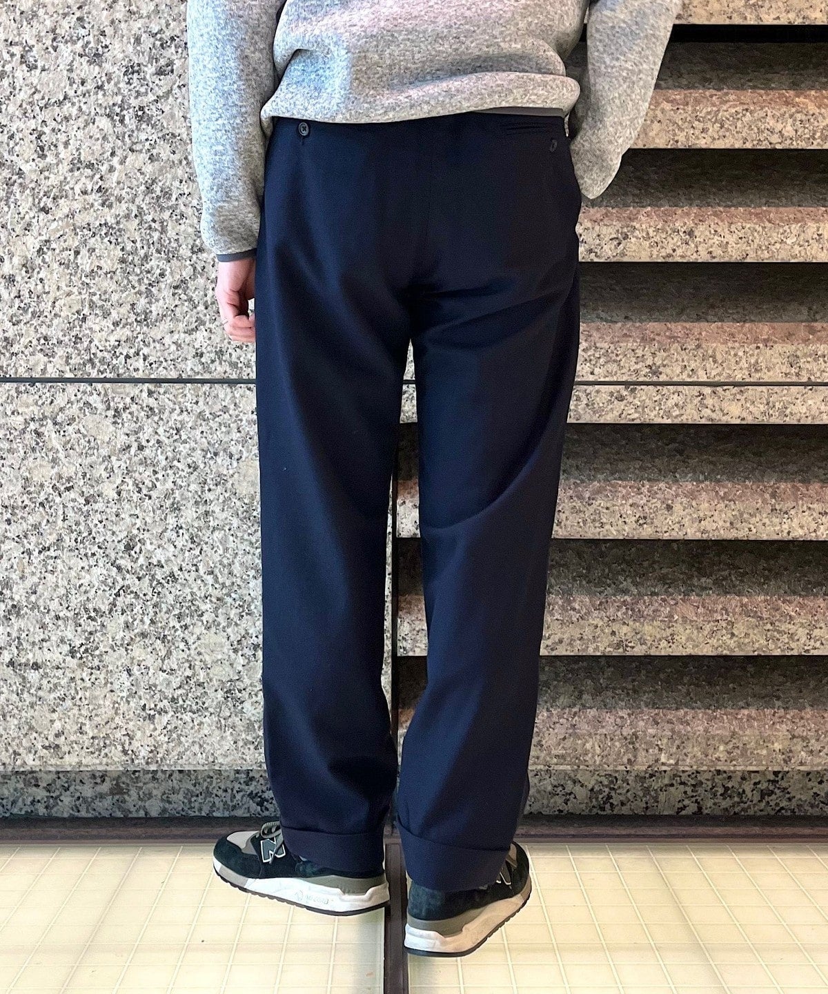 【Southwick別注】Engineered Garments: Wool Serge Navy Trousers