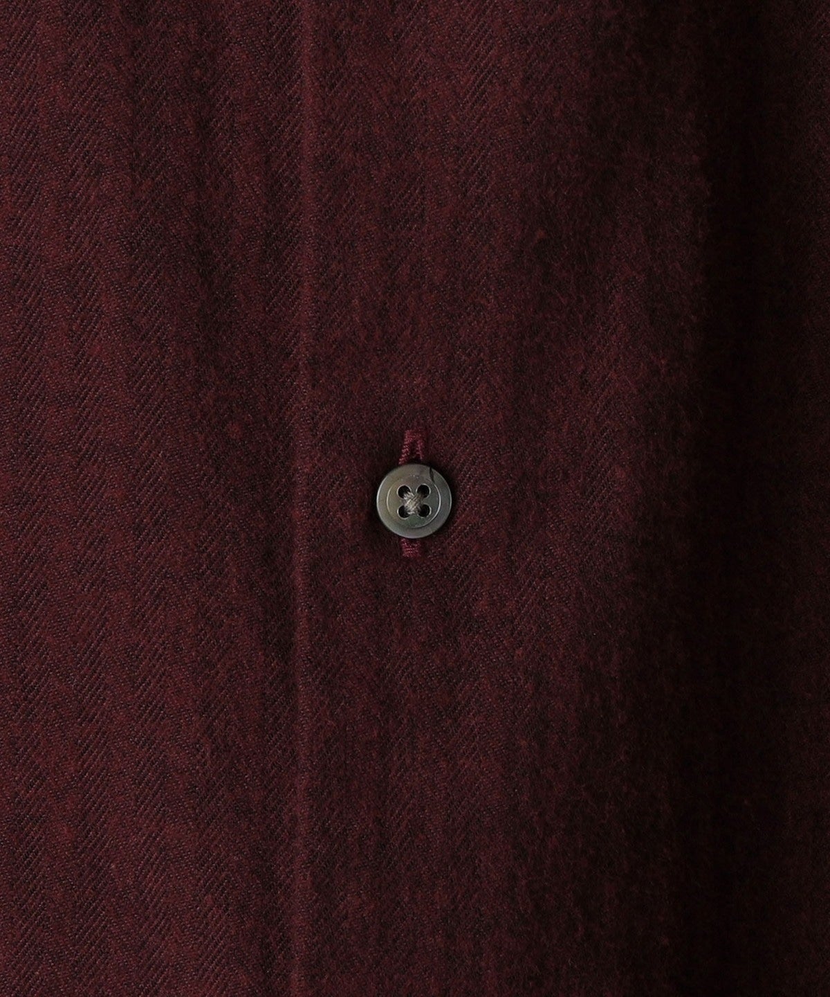 SHIPS: ネルヘリンボーン セミワイドカラーシャツ