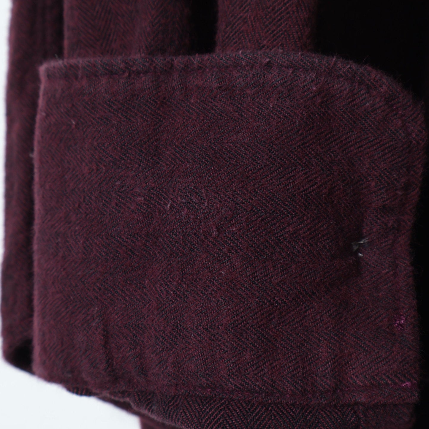 SHIPS: ネルヘリンボーン セミワイドカラーシャツ