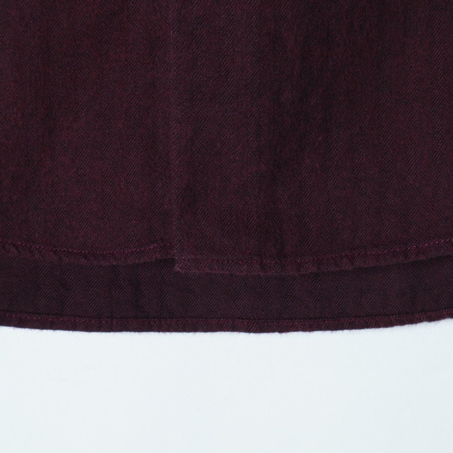 SHIPS: ネルヘリンボーン セミワイドカラーシャツ