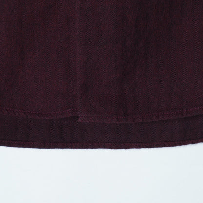 SHIPS: ネルヘリンボーン セミワイドカラーシャツ