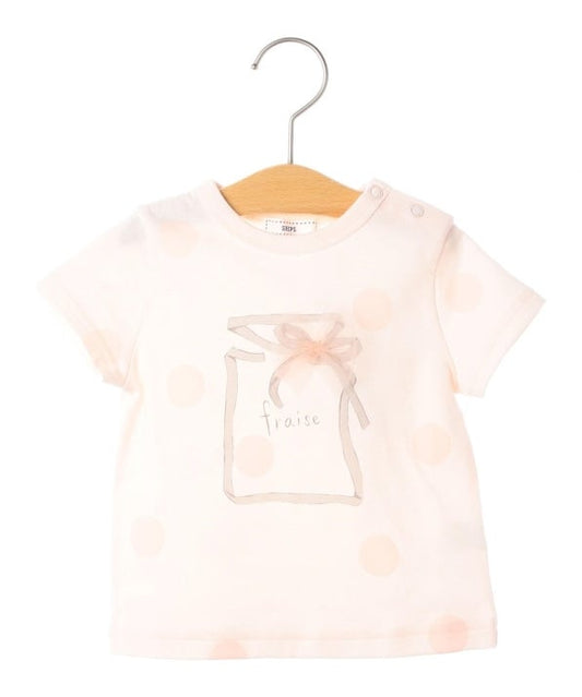 SHIPS KIDS:ドット&スター プリント TEE(80〜90cm)