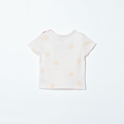 SHIPS KIDS:ドット&スター プリント TEE(80〜90cm)