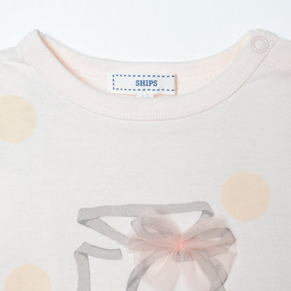 SHIPS KIDS:ドット&スター プリント TEE(80〜90cm)