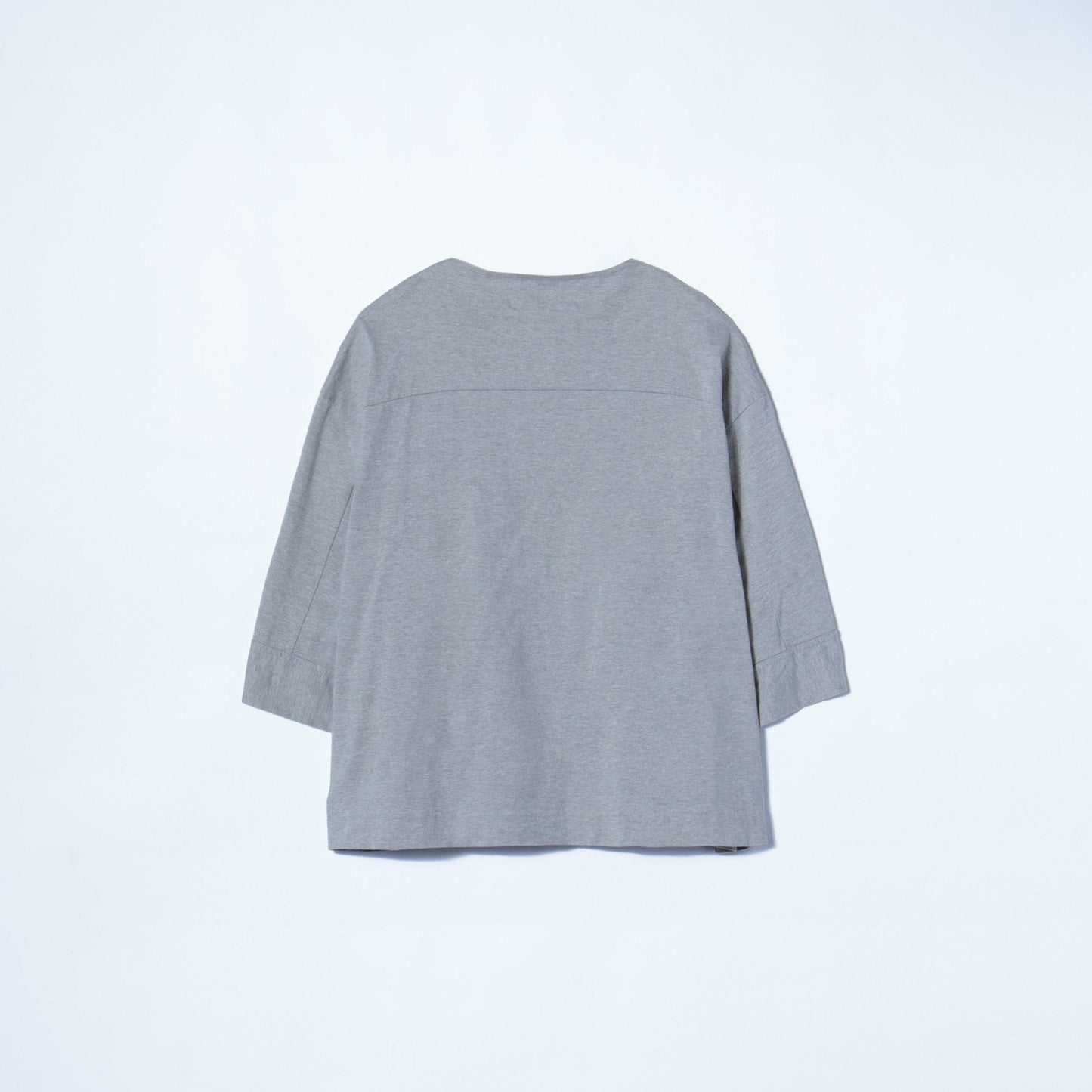 【SHIPS別注】Nell:〈手洗い可能〉フロント ギャザー Tシャツ