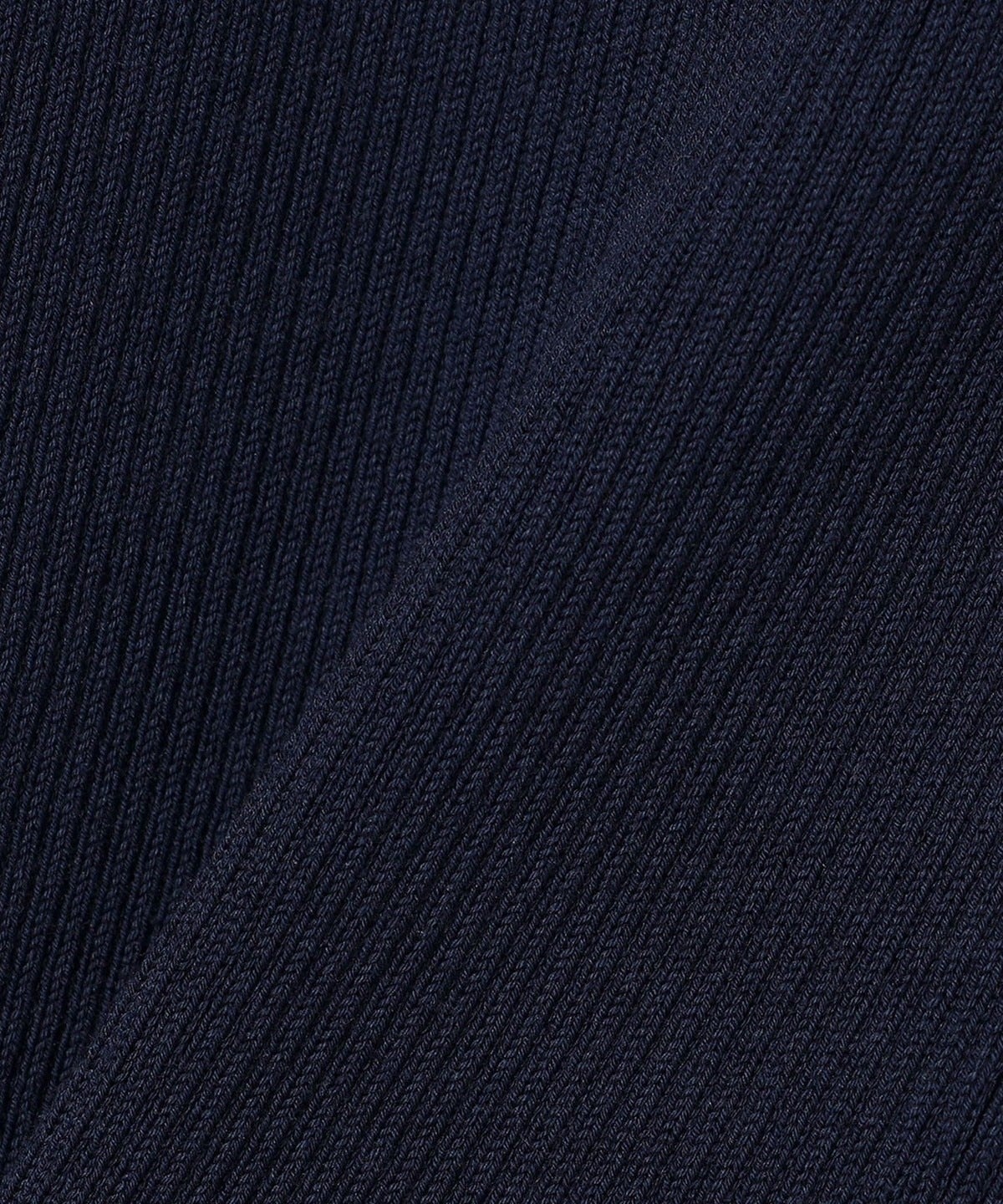 SHIPS Primary Navy Label:〈手洗い可能〉コットン リブ クルーネック プルオーバー