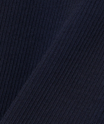 SHIPS Primary Navy Label:〈手洗い可能〉コットン リブ クルーネック プルオーバー