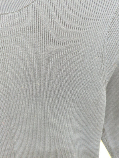 SHIPS Primary Navy Label:〈手洗い可能〉コットン リブ クルーネック プルオーバー