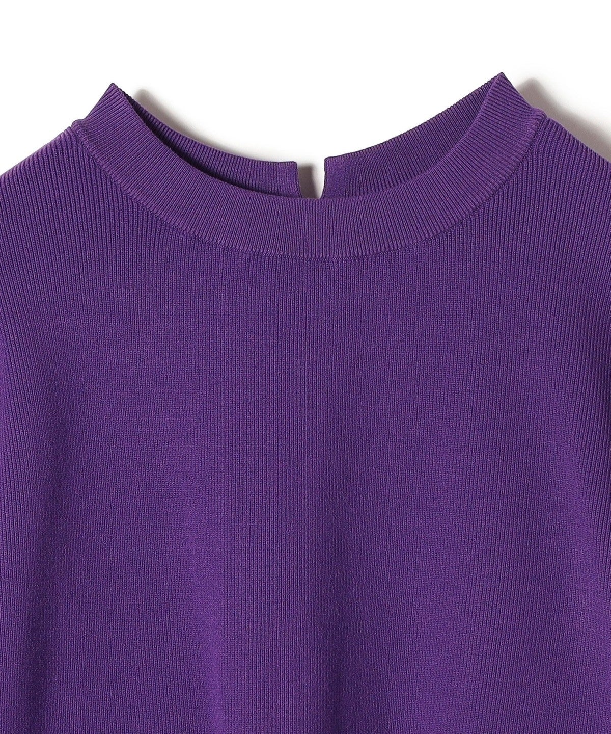 〈手洗い可能〉ボートネック ウェスト フィット プルオーバー