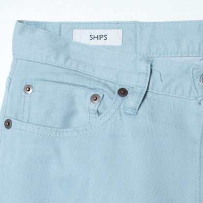 SHIPS:5PKT SELVAGE PIQUE STR