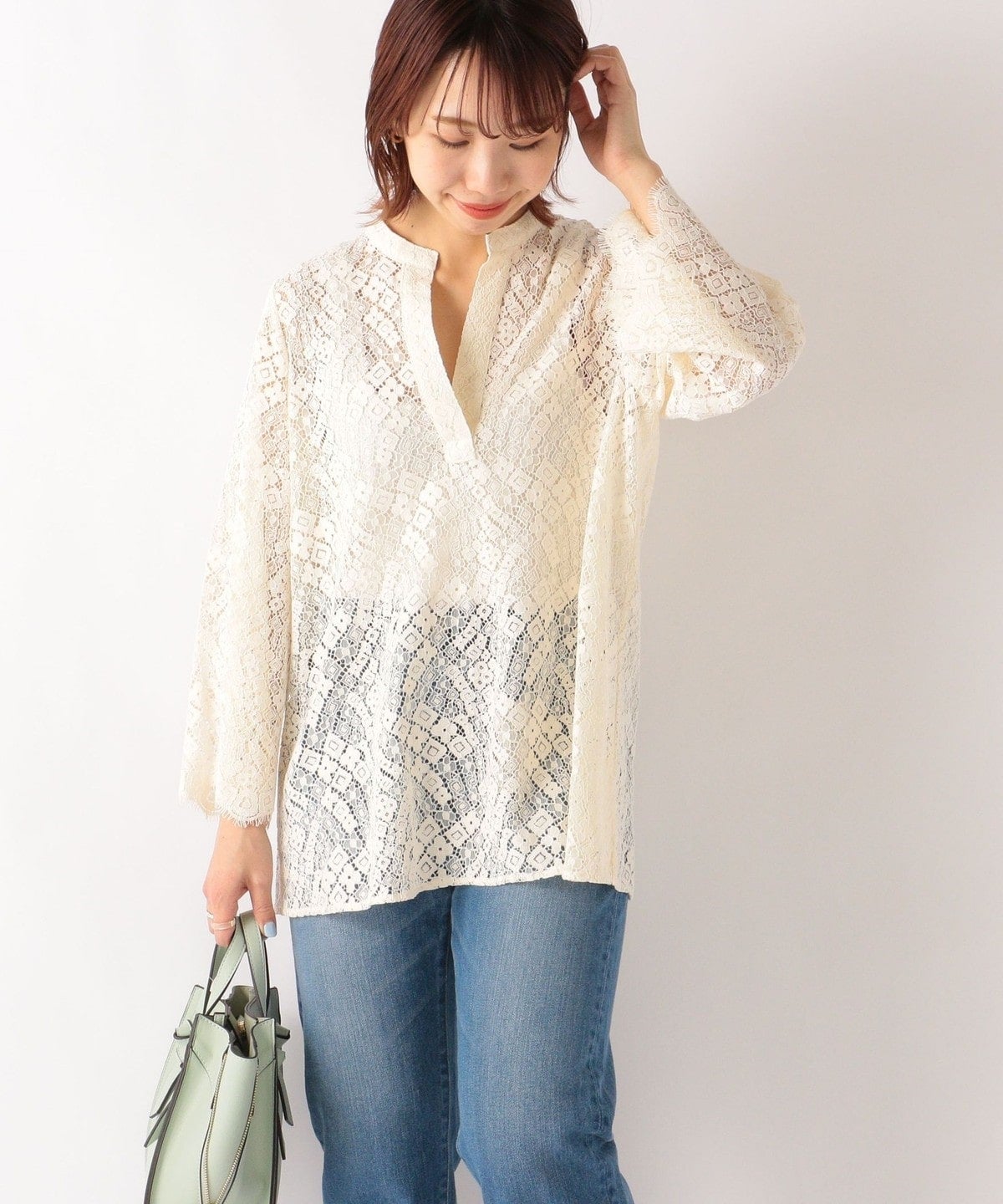 SHIPS any: スキッパー レース チュニック