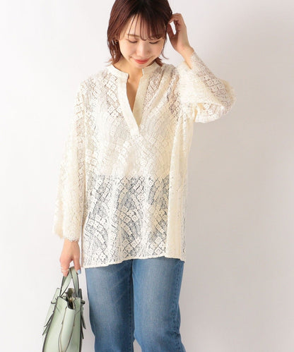 SHIPS any: スキッパー レース チュニック