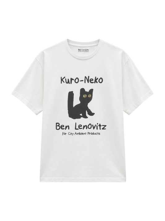 City Ambient Products別注】Ben Lenovitz: DOG CAT Tシャツ