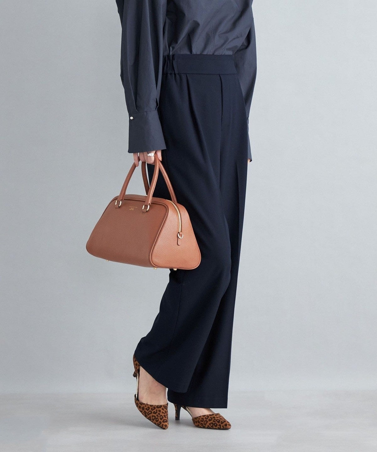 〈手洗い可能〉裏起毛 セミワイドパンツ