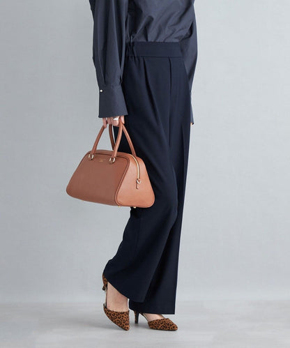 〈手洗い可能〉裏起毛 セミワイドパンツ