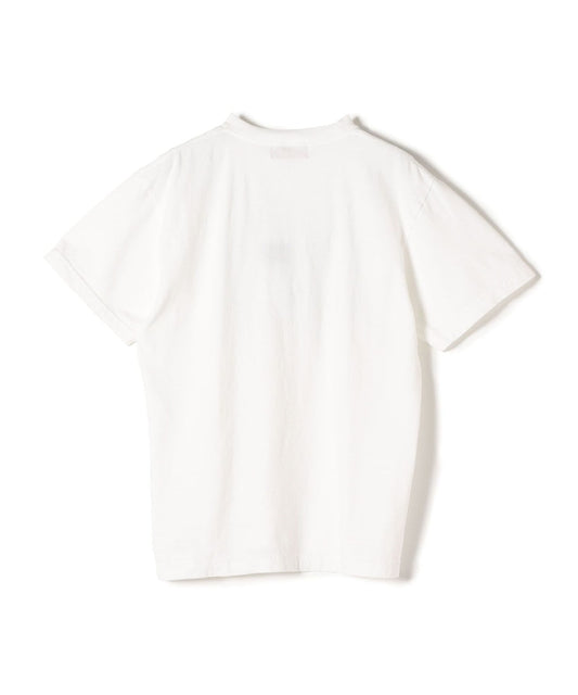 Odub:〈手洗い可能〉ビンテージ加工 ロゴ TEE