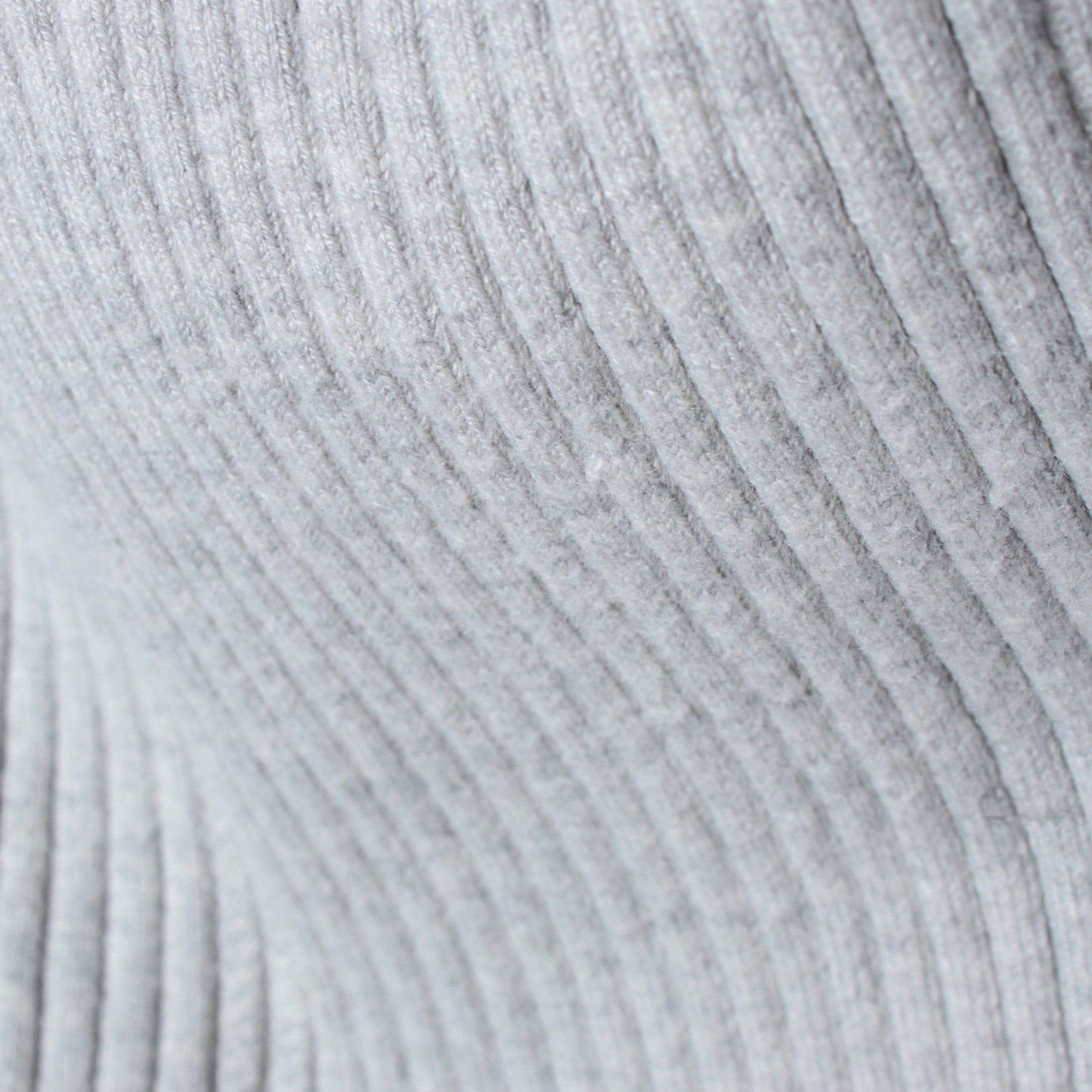 〈手洗い可能〉シルク ブレンド スクエア リブ ニット