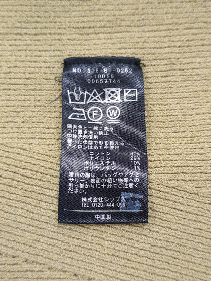 〈手洗い可能〉4WAY ブークレ ボタン ニット ビスチェ