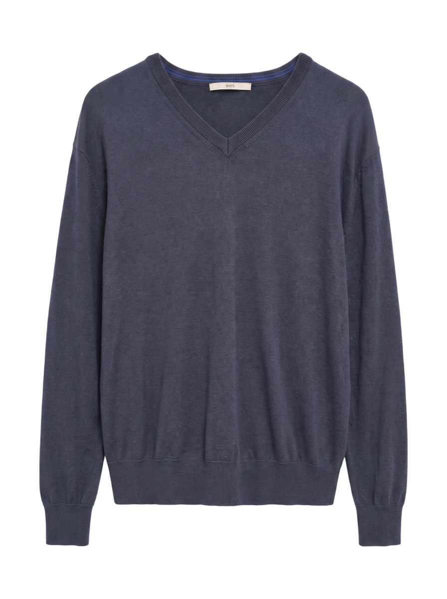 SHIPS:16GG MERINO V/N L/S