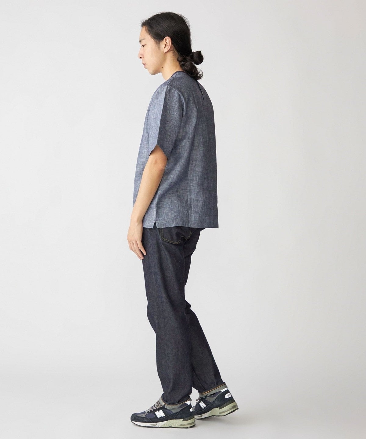 SHIPS: Herdmans リネン 2WAY プルオーバー Tシャツ