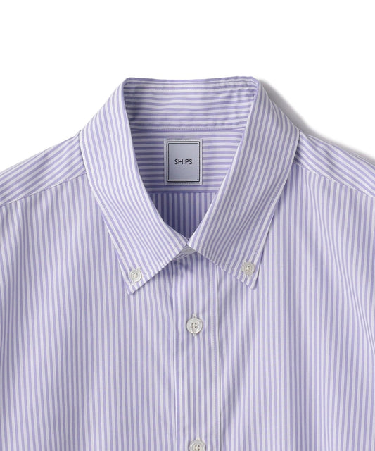 DC: ウォッシュド ボタンダウン ストライプ シャツ