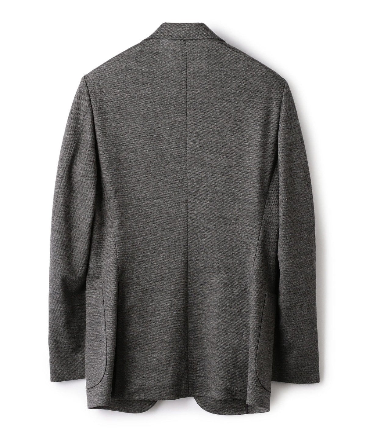 SD: 【ラミー】 ジャージー ウォッシャブル ジャケット (チャコールグレー)