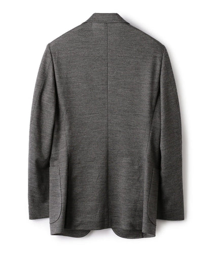 SD: 【ラミー】 ジャージー ウォッシャブル ジャケット (チャコールグレー)