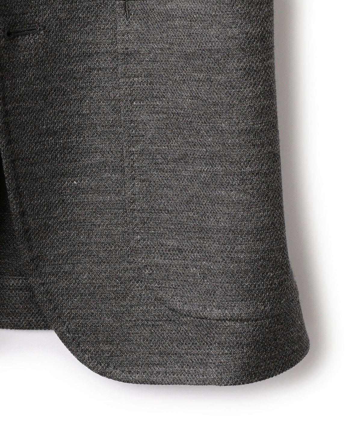 SD: 【ラミー】 ジャージー ウォッシャブル ジャケット (チャコールグレー)