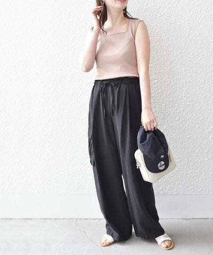 2WAY スクエアネック タンクトップ 24SS