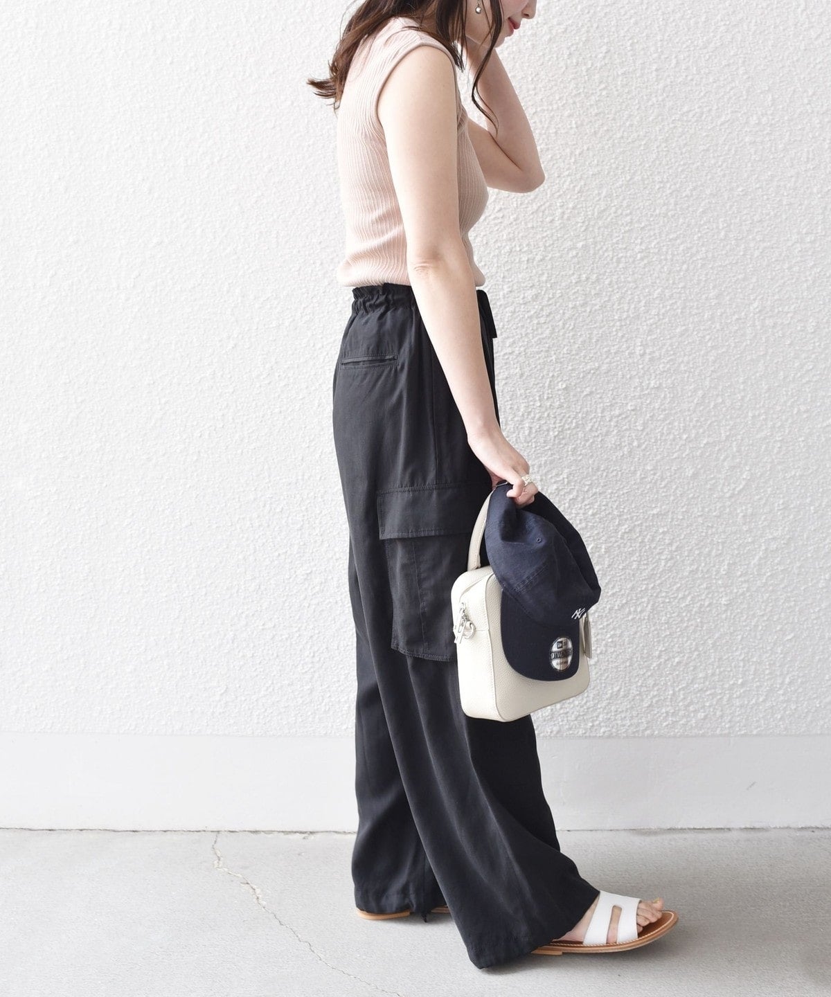 2WAY スクエアネック タンクトップ 24SS